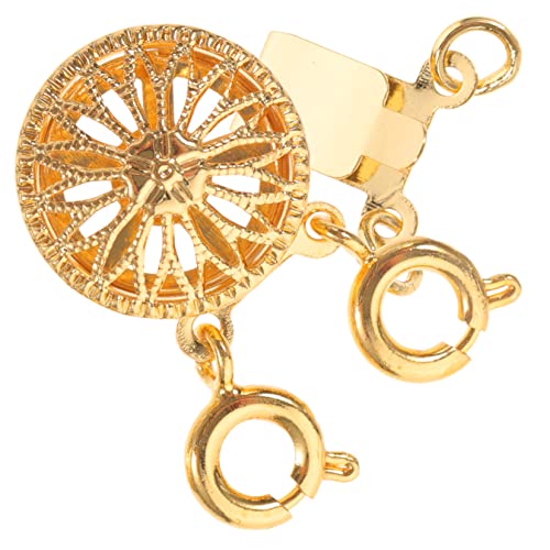 TEHAUX Halskette mit mehrschichtiger Schnalle Verschlüsse Schließungen Halskette Schichtung Verschluss Goldene Halskette Verschluss Kettenverbinder für mehrere Ketten Kettenschichthaken TEHAUX Halskette mit mehrschichtiger Schnalle Verschlüsse Schließungen Halskette Schichtung Verschluss Goldene Halskette Verschluss Kettenverbinder für mehrere Ketten Kettenschichthaken von TEHAUX