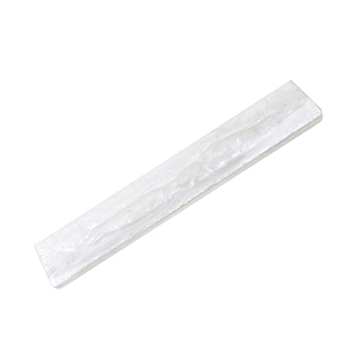 TEHAUX Handauflage Kissen Tastaturgelenksruhe Handgelenkstissen Ergonomisch Tastatur-pad Handballenauflage-gel Handballenauflage Für Gel-tastatur Handgelenkruhe Ausruhen Weiß Epoxidharz von TEHAUX