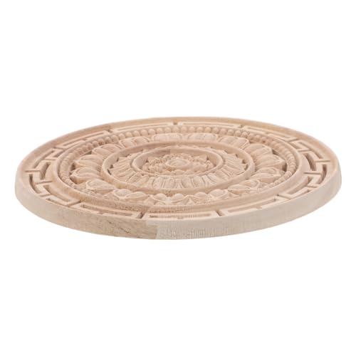 TEHAUX Handgefertigte Holzschnitzerei Dekoration Holzapplikation Für Möbel Dekorativer Holzaufkleber Kommode Holzapplikation Mandala Blumen Onlay Dekoratives Holz Für Möbel TEHAUX Handgefertigte Holzschnitzerei Dekoration Holzapplikation Für Möbel Dekorativer Holzaufkleber Kommode Holzapplikation Mandala Blumen Onlay Dekoratives Holz Für Möbel von TEHAUX