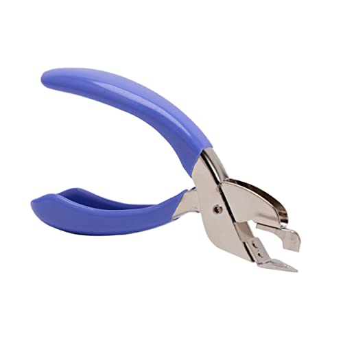 TEHAUX Heftklammerentferner Handlich Leicht Staple Removal Clip Büro Schule Blau Sicher Materialschonend Tragbar TEHAUX Heftklammerentferner Handlich Leicht Staple Removal Clip Büro Schule Blau Sicher Materialschonend Tragbar von TEHAUX