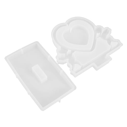 TEHAUX Herzförmige Silikonform für Resin Gießen DIY Foto Rahmen Basteln Kreative Bilderrahmen Gießform für Harz Kunst Handwerk Zubehör TEHAUX Herzförmige Silikonform für Resin Gießen DIY Foto Rahmen Basteln Kreative Bilderrahmen Gießform für Harz Kunst Handwerk Zubehör von TEHAUX