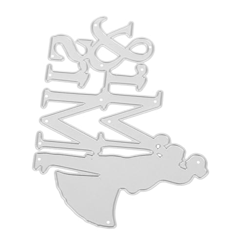 TEHAUX Hochzeit Cutting Die Stanzschablone aus Carbonstahl Stabile DIY Stanzform mit Brautpaar Wiederverwendbar für Scrapbooking und Hochzeitsdekoration TEHAUX Hochzeit Cutting Die Stanzschablone aus Carbonstahl Stabile DIY Stanzform mit Brautpaar Wiederverwendbar für Scrapbooking und Hochzeitsdekoration von TEHAUX