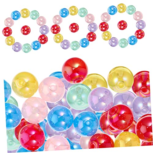 TEHAUX Hohe Ab Farbige Acryl Spacerperlen Runde DIY Perlen für Schmuckherstellung Gemischte Farben Packung für Armbänder und Bastelprojekte TEHAUX Hohe Ab Farbige Acryl Spacerperlen Runde DIY Perlen für Schmuckherstellung Gemischte Farben Packung für Armbänder und Bastelprojekte von TEHAUX