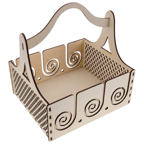 TEHAUX Holzgarnspender Handgehaltener Garnknäuelhalter mit Praktischem Organizer Design für Einfache und Ordentliche Aufbewahrung von für Bastler und Strickprojekte TEHAUX Holzgarnspender Handgehaltener Garnknäuelhalter mit Praktischem Organizer Design für Einfache und Ordentliche Aufbewahrung von für Bastler und Strickprojekte von TEHAUX