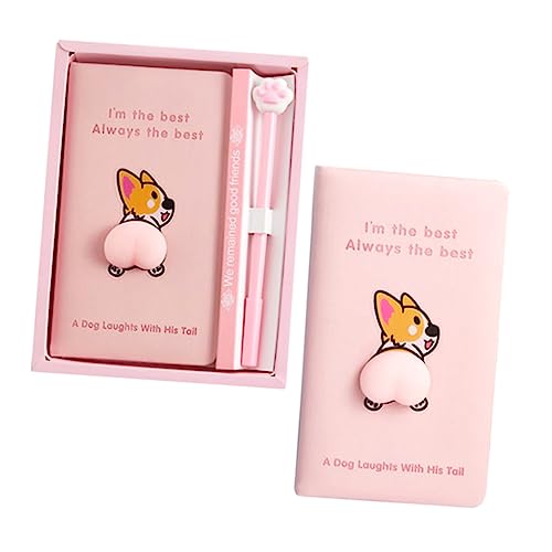TEHAUX Hübsches Cartoon-notizblock-set in Corgi-größe Hochwertiges Papier Ideal für Kunst und Schreiben Von Jungen und Mädchen. von TEHAUX