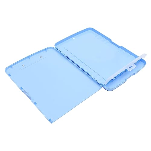 TEHAUX Kasten Datei Aufbewahrungsbox Dateiorganisator klein Klemmbrett mit Speicher bürobedarf organizer dokumente organizer Scrapbook-Papier-Aufbewahrungsbehälter Dokumentenversorgung pp von TEHAUX