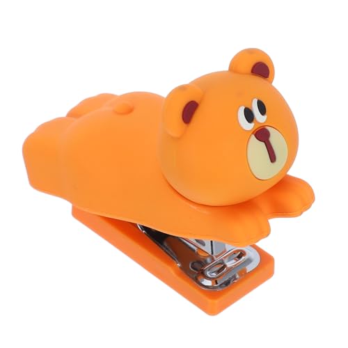 TEHAUX Kleiner Tragbarer Cartoon Tier Heftklammergerät Handlicher Büro und Schulhefter Multifunktionaler PVC Silikon Desktop Heftgerät Dekoratives Zubehör für Lehrer und Klassenzimmer TEHAUX Kleiner Tragbarer Cartoon Tier Heftklammergerät Handlicher Büro und Schulhefter Multifunktionaler PVC Silikon Desktop Heftgerät Dekoratives Zubehör für Lehrer und Klassenzimmer von TEHAUX