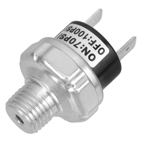 TEHAUX Kleiner vielseitiger Druckschalter Psi für Luftkompressoren Wasser Gas und Öl Niedrigdruckregelnd Robuster Schalter für präzise Druckkontrolle TEHAUX Kleiner vielseitiger Druckschalter Psi für Luftkompressoren Wasser Gas und Öl Niedrigdruckregelnd Robuster Schalter für präzise Druckkontrolle von TEHAUX