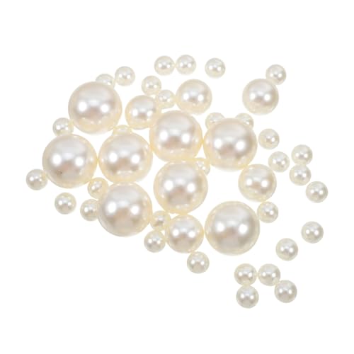 TEHAUX Kunststoffperlen Mix Vielseitige Imitationsperlen für Vasenfüllung DIY Basteln Make Up Pinselhalter Langlebige Glänzende Perlen Cremefarben Barocke Optik TEHAUX Kunststoffperlen Mix Vielseitige Imitationsperlen für Vasenfüllung DIY Basteln Make Up Pinselhalter Langlebige Glänzende Perlen Cremefarben Barocke Optik von TEHAUX