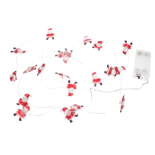 TEHAUX LED Kupferdraht Weihnachtsmann Lichterkette Batterielose LED Weihnachtsdeko für Innen und Außen Kreative Partybeleuchtung für Garten Fenster Patio und Weihnachtsfeier TEHAUX LED Kupferdraht Weihnachtsmann Lichterkette Batterielose LED Weihnachtsdeko für Innen und Außen Kreative Partybeleuchtung für Garten Fenster Patio und Weihnachtsfeier von TEHAUX