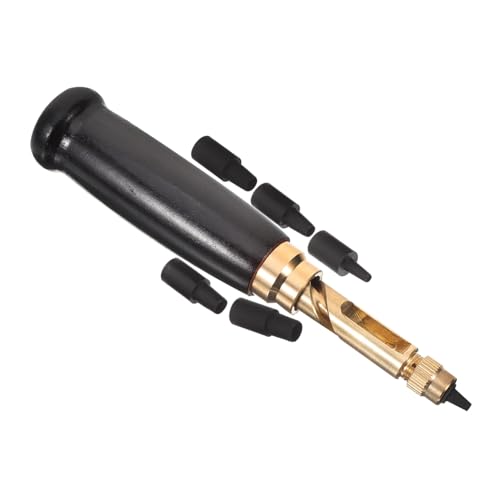 TEHAUX Lochstanzer Leder Gürtel Lochwerkzeug Metall Langlebig Scharf für Uhrband Gurtlöcher Leder Schuh Vinyl Canvas Multifunktional Einfach Bedienbar von TEHAUX
