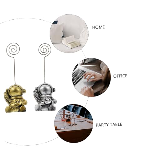 TEHAUX Memo clip Astronaut Design Tischdekoration Kreative Notizhalter aus Multifunktionale Karten Fotoklammern für Schreibtisch Zubehör für Büro und Zuhause TEHAUX Memo clip Astronaut Design Tischdekoration Kreative Notizhalter aus Multifunktionale Karten Fotoklammern für Schreibtisch Zubehör für Büro und Zuhause von TEHAUX