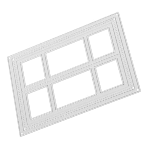 TEHAUX Metallstanzungen Für Die Papierherstellung, 3d-hintergrundrahmen, Scrapbooking-werkzeuge, Diy-kartenherstellung, Schablonen, Präge-stanzformen Für Album- von TEHAUX