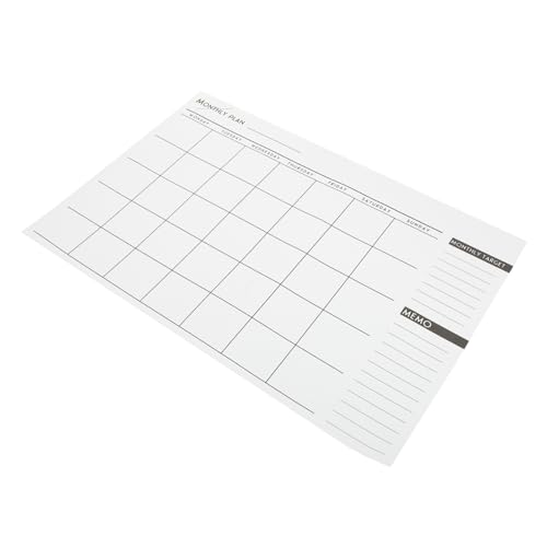 TEHAUX Monatsplaner Notizblock Einfacher Monatskalender Format Leicht Tragbar für Arbeit Studium und Organisation Büro Schule Geschenk TEHAUX Monatsplaner Notizblock Einfacher Monatskalender Format Leicht Tragbar für Arbeit Studium und Organisation Büro Schule Geschenk von TEHAUX