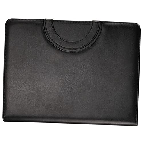 TEHAUX Multifunktionsordner Dokumenten Organizer Lederordner Leder Portfolio Ordner Portfolio Etui Portfolio Mit Reißverschluss Geschäftsbedarf Portfolio Ordner Mit von TEHAUX