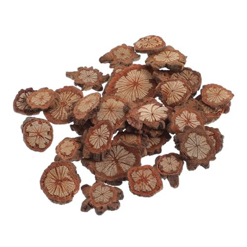 TEHAUX Natürliche Holzchips DIY Dekoration Holzscheiben für Basteln Handwerk Kranz Zubehör Rustikal Vintage Wohnkultur Kreative Ornamente Geschenkidee TEHAUX Natürliche Holzchips DIY Dekoration Holzscheiben für Basteln Handwerk Kranz Zubehör Rustikal Vintage Wohnkultur Kreative Ornamente Geschenkidee von TEHAUX