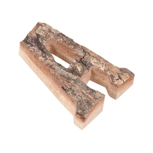 TEHAUX Natürlicher Baumrinden Holzbuchstabe A Retro Deko Vintage Englischer Buchstabe für DIY Basteln und Wohnraumdekoration Geschenkidee TEHAUX Natürlicher Baumrinden Holzbuchstabe A Retro Deko Vintage Englischer Buchstabe für DIY Basteln und Wohnraumdekoration Geschenkidee von TEHAUX