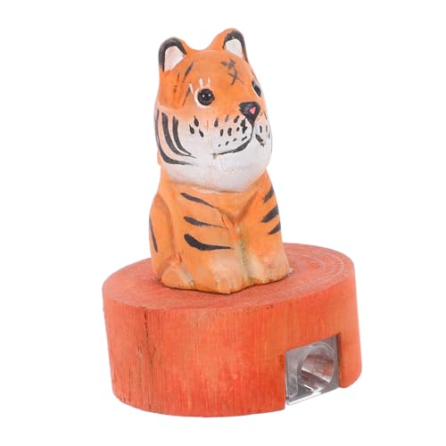 TEHAUX Niedlicher Anspitzer Für Die Schule Für Für Den Schreibtisch Handspitzer Aus Holz Für Schreibwaren Dekoration In Tigerform Reiseutensilien Cartoon Verbesserungen – von TEHAUX