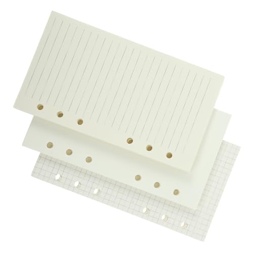 TEHAUX Notizbuch Nachfüllpapier Kariert Blanko Liniert Flexibles Lose Einlagepapier Glattes Strapazierfähiges Planer und Ringbuch Papier Einfach Einsetzbar für Büro und Zuhause TEHAUX Notizbuch Nachfüllpapier Kariert Blanko Liniert Flexibles Lose Einlagepapier Glattes Strapazierfähiges Planer und Ringbuch Papier Einfach Einsetzbar für Büro und Zuhause von TEHAUX