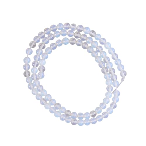 TEHAUX Opal Perlenstrang Kristall Glasperlen Schmuckperlen für DIY Schmuckherstellung Bastelmaterial für Halsketten Ohrringe und Armbänder von TEHAUX