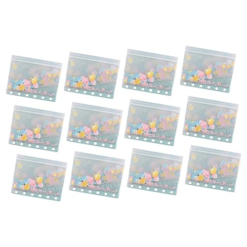 TEHAUX Ordnertasche Bindetaschen Bindemittel kreditkartenhalter credit card holder reiseaccessoires bürogadges PU-Notizbuchplaner nachfüllbarer 6-Loch-Ordner Rostfreier Stahl Transparent TEHAUX Ordnertasche Bindetaschen Bindemittel kreditkartenhalter credit card holder reiseaccessoires bürogadges PU-Notizbuchplaner nachfüllbarer 6-Loch-Ordner Rostfreier Stahl Transparent von TEHAUX