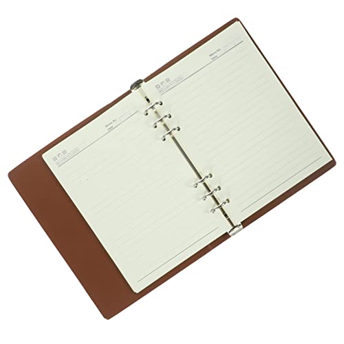 TEHAUX Ringbuch Notizbuch Nachfüllbares Journal für Persönliche Planung Organisation und Tagebuchführung Design mit Stabilen Binder Ringen für Einfache Notizen und Kreative Ideen TEHAUX Ringbuch Notizbuch Nachfüllbares Journal für Persönliche Planung Organisation und Tagebuchführung Design mit Stabilen Binder Ringen für Einfache Notizen und Kreative Ideen von TEHAUX