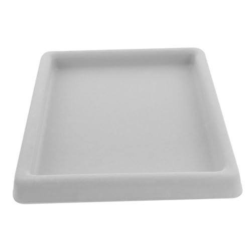 TEHAUX Ringhalter Schmuck Organizer Tray aus Robustem Kunststoff mit Weicher Oberfläche Vielseitig Einsetzbar für Perlen und Schmuckaufbewahrung Stapelbar und Platzsparend für von TEHAUX