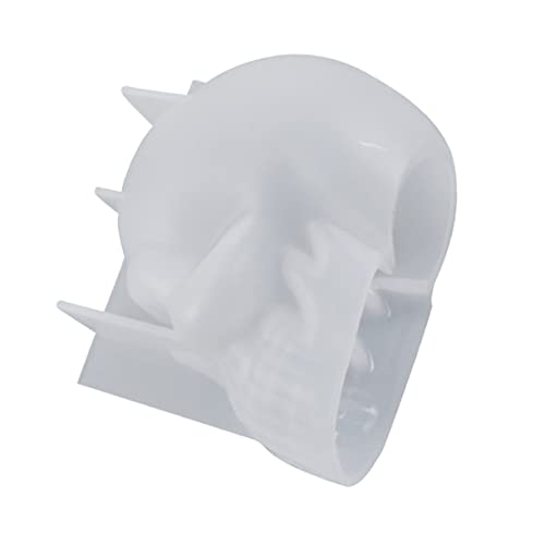 TEHAUX Schädel Gussform Für Epoxidharz Silikonform Für DIY Kerzenherstellung Halloween Dekoration Und Aromatherapie Schädel Silikonform Für Bastelprojekte von TEHAUX