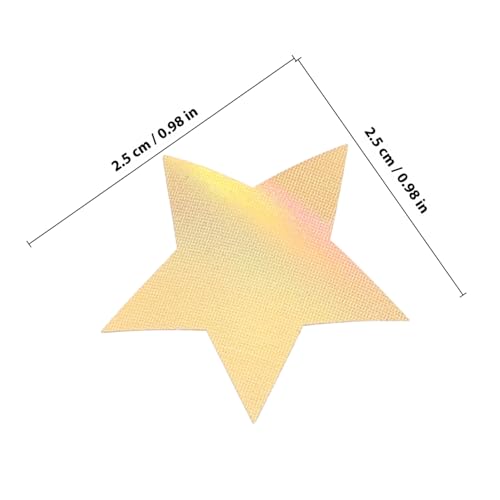 TEHAUX Selbstklebende Sterne Aufkleber Bunte Fünfzackige Siegelmarken Dekorative Label Sticker für Geschenke Partytüten Bastelbedarf Leicht Abziehbar und Haftstark TEHAUX Selbstklebende Sterne Aufkleber Bunte Fünfzackige Siegelmarken Dekorative Label Sticker für Geschenke Partytüten Bastelbedarf Leicht Abziehbar und Haftstark von TEHAUX
