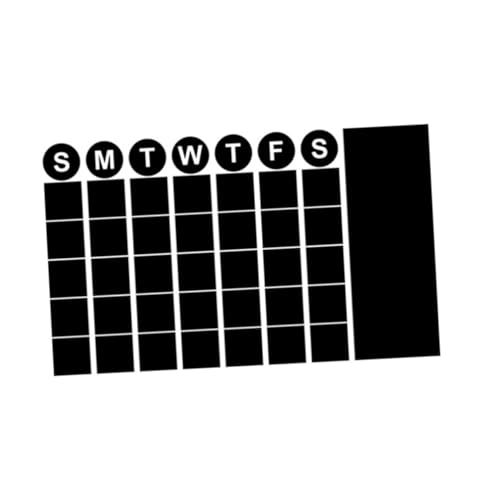 TEHAUX Selbstklebender Tafel wandsticker in Tafelform für Büro und Haushalt Wiederbeschreibbarer Kalender aufkleber mit Glatter Oberfläche Praktische Wanddeko zum Beschriften und TEHAUX Selbstklebender Tafel wandsticker in Tafelform für Büro und Haushalt Wiederbeschreibbarer Kalender aufkleber mit Glatter Oberfläche Praktische Wanddeko zum Beschriften und von TEHAUX