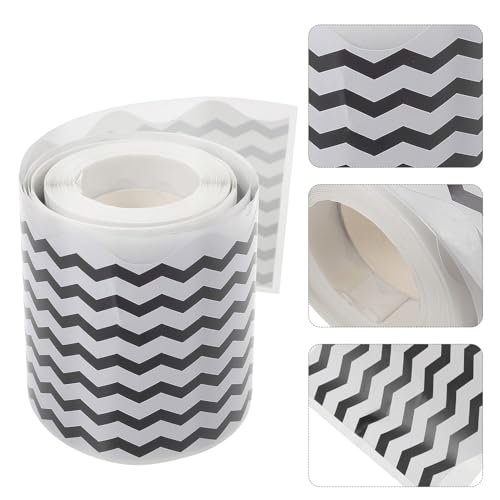 TEHAUX Selbstklebender Wellenrand aufkleber Abnehmbares Wasserfestes Randpapier für Klassenzimmer Pinnwand Dekoration Vielseitig für DIY Scrapbooking Tafel und Kinderzimmer TEHAUX Selbstklebender Wellenrand aufkleber Abnehmbares Wasserfestes Randpapier für Klassenzimmer Pinnwand Dekoration Vielseitig für DIY Scrapbooking Tafel und Kinderzimmer von TEHAUX