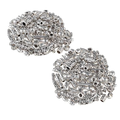 TEHAUX Silberlegierung Perlen Schmuckzubehör DIY Bastelperlen für Erwachsene Kleine Blumenperlen für Armbänder Halsketten Ohrringe Langlebig und Sicher TEHAUX Silberlegierung Perlen Schmuckzubehör DIY Bastelperlen für Erwachsene Kleine Blumenperlen für Armbänder Halsketten Ohrringe Langlebig und Sicher von TEHAUX