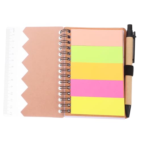 TEHAUX Spiral Notizbuch Kraftpapier Liniert mit Stift Kompaktes Notizheft für Büro Schule und Studium Praktisch Leicht Tragbar für Notizen Tagebuch Planer und Skizzen TEHAUX Spiral Notizbuch Kraftpapier Liniert mit Stift Kompaktes Notizheft für Büro Schule und Studium Praktisch Leicht Tragbar für Notizen Tagebuch Planer und Skizzen von TEHAUX