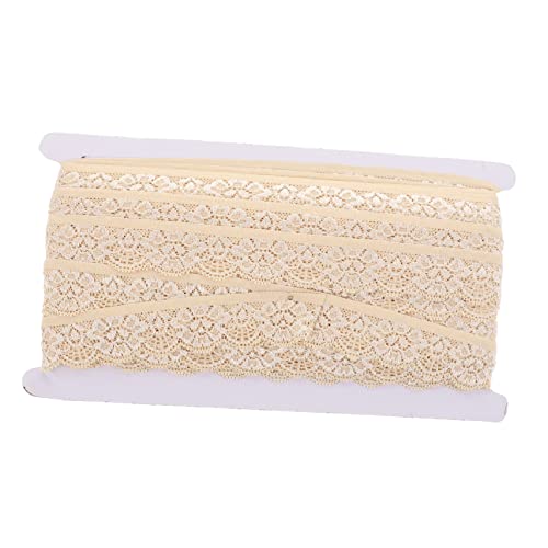 TEHAUX Spitze Hochzeit Schnürsenkel Stoff Basteln Kleidung Quasten Zum Nähen Trimmen Kleiderkanten Selber Machen Nylon von TEHAUX