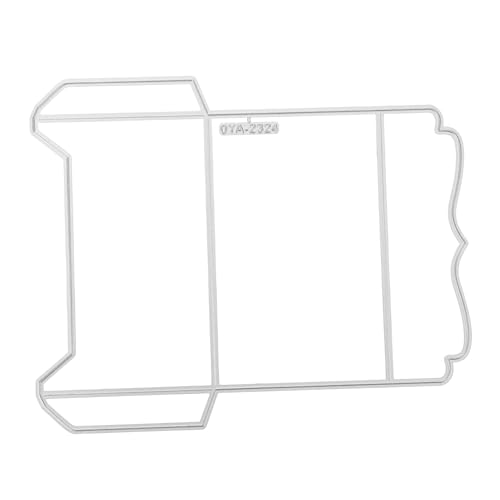 TEHAUX Stanzschablone Carbonstahl Umschlag Schneidform Langlebig Vielseitig für DIY Scrapbooking Album Dekoration Basteln Geschenkverpackungen Kreative Stanzformen TEHAUX Stanzschablone Carbonstahl Umschlag Schneidform Langlebig Vielseitig für DIY Scrapbooking Album Dekoration Basteln Geschenkverpackungen Kreative Stanzformen von TEHAUX