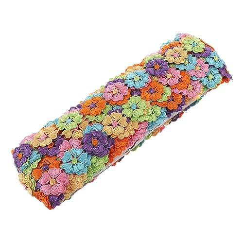 TEHAUX Stickerei wasserlösliche Spitze Blumen- Blumenstoffbesatz gehäkeltes Spitzenband Blau Nähen wedding decoration Blumenstickerei Partyband dekoratives Band Stoffband Polyestergarn TEHAUX Stickerei wasserlösliche Spitze Blumen- Blumenstoffbesatz gehäkeltes Spitzenband Blau Nähen wedding decoration Blumenstickerei Partyband dekoratives Band Stoffband Polyestergarn von TEHAUX