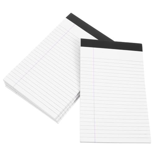 TEHAUX Teiliges Legal Pad Linierte Notizblöcke Abreißbar Vielseitiges Büro Memo Tragbares Schreibblock für Arbeit Studium und To Do Listen Papier Notizbuch TEHAUX Teiliges Legal Pad Linierte Notizblöcke Abreißbar Vielseitiges Büro Memo Tragbares Schreibblock für Arbeit Studium und To Do Listen Papier Notizbuch von TEHAUX