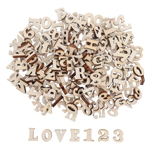 TEHAUX Teiliges Set Holzbuchstaben und Zahlen aus Unbehandeltem Naturholz Kleine Buchstaben zum Basteln Sicher und Glatt für DIY Kunstprojekte Frühkindliche Bildung und Wohnkultur TEHAUX Teiliges Set Holzbuchstaben und Zahlen aus Unbehandeltem Naturholz Kleine Buchstaben zum Basteln Sicher und Glatt für DIY Kunstprojekte Frühkindliche Bildung und Wohnkultur von TEHAUX