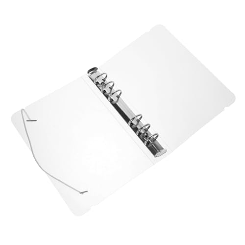 TEHAUX Transparenter Ringbuch Ordner aus Bruchfestem Kunststoff Wiederbefüllbarer Dokumentenordner für Lose Notizbuch Schutz für Büro Schule und Zuhause TEHAUX Transparenter Ringbuch Ordner aus Bruchfestem Kunststoff Wiederbefüllbarer Dokumentenordner für Lose Notizbuch Schutz für Büro Schule und Zuhause von TEHAUX