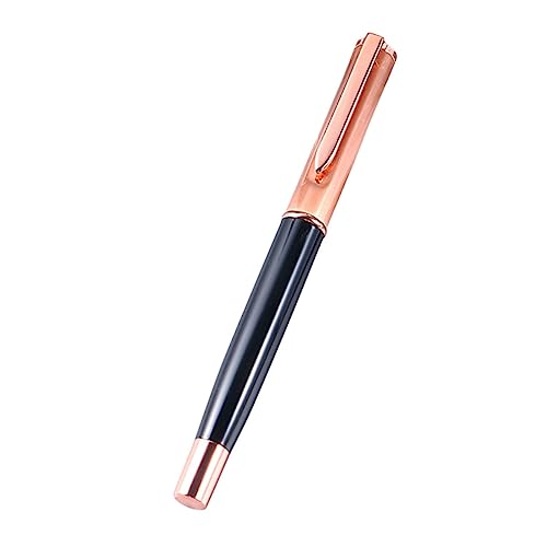 TEHAUX Unterschrift Gelstift Schwarze Kugelschreiber Stifte Personalisiert Lieferungen Büro Schreibstift Bußgeld Konferenzzeichenstift Stift Für Männer Schöner Stift Metall von TEHAUX