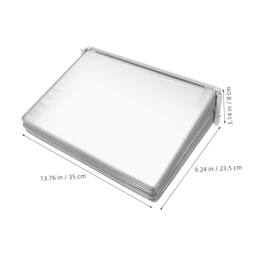 TEHAUX Wandmontierter Dokumentenhalter Flip Display Ordner Wandbefestigung Aktenorganizer Schnellzugriff Büro Workshop TEHAUX Wandmontierter Dokumentenhalter Flip Display Ordner Wandbefestigung Aktenorganizer Schnellzugriff Büro Workshop von TEHAUX