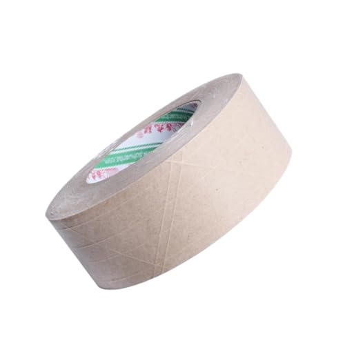 TEHAUX Wasserfreies Reißbares Kraftpapier Klebeband Hochviskos Stark Haftend Abrieb und Wasserbeständig Vielseitig für Verpackung Kartonversiegelung Fotoeinrahmung und Druckabdeckung TEHAUX Wasserfreies Reißbares Kraftpapier Klebeband Hochviskos Stark Haftend Abrieb und Wasserbeständig Vielseitig für Verpackung Kartonversiegelung Fotoeinrahmung und Druckabdeckung von TEHAUX