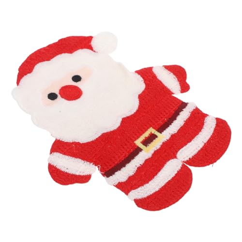 TEHAUX Weihnachtsmann Stickerei Aufnäher Großes Eisen Patch für Kleidung Taschen und Diy Projekte Einfaches Aufbügeln und Nähen für Kreative Familienaktivitäten TEHAUX Weihnachtsmann Stickerei Aufnäher Großes Eisen Patch für Kleidung Taschen und Diy Projekte Einfaches Aufbügeln und Nähen für Kreative Familienaktivitäten von TEHAUX