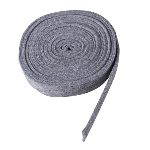 TEHAUX Wollfilzband Langlebiges DIY Bastelband für Weihnachtsbaumdeko Kränze Applikationen und Patchwork Umweltfreundliches Filzmaterial für Handarbeiten und Geschenkverpackungen von TEHAUX