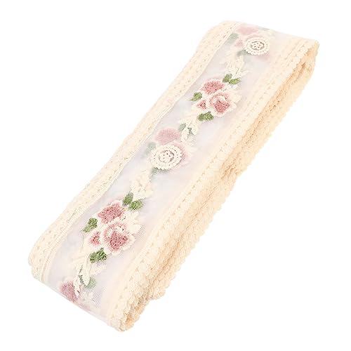 TEHAUX Yards Spitze für DIY Hochzeitsapplikationen und Nähprojekte Vielseitig Einsetzbar für Dekoration und Handwerk von TEHAUX