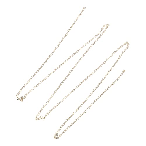 TEHAUX die Kette bag chain armkette handschelle schmuckherstellung Schmuckdesign verdrehte farbig Reiz zierlich Schlüssel Schmuck Dekorationskette DIY-Versorgung DIY zubehör Kupfer Golden von TEHAUX