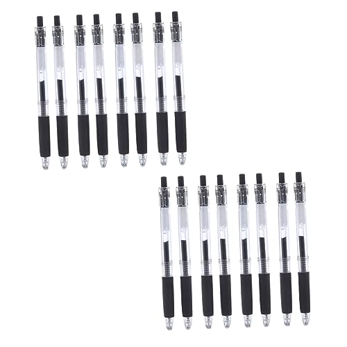TEHAUX schwarzer Filzstift gel schreibstifte gel ink pen stahlstifte filsstifte stylus pen kugelschreiber schwarze Gelstifte Stifte drücken Stifte mittlere Spitze Plastik Black TEHAUX schwarzer Filzstift gel schreibstifte gel ink pen stahlstifte filsstifte stylus pen kugelschreiber schwarze Gelstifte Stifte drücken Stifte mittlere Spitze Plastik Black von TEHAUX