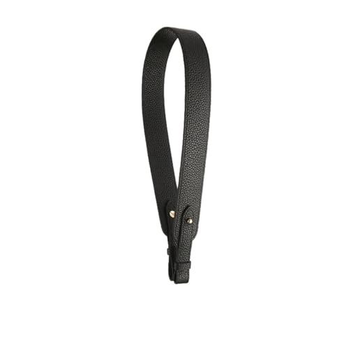 TEHDFG 3,3 cm 2,6 cm breit, Keine Schnalle, Schultergurt for Taschen, pflanzlich gegerbtes Rindsleder, Togo-Lychee-Muster, Schultergurt for Taschen(Num1,2.6cm Wide 1 Piece) von TEHDFG