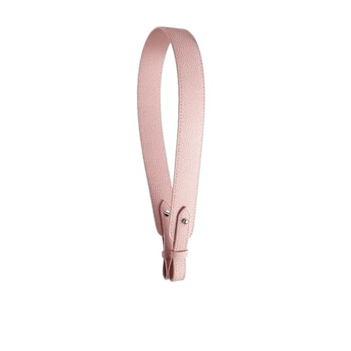 TEHDFG Halter Unterarm Keine Schnalle Leder Schultergurt Gürtel for Damen Handtasche Rekonstruktion Ersatz Tasche Kurze Kette(Num26,2.6cm Wide 2 Pieces) von TEHDFG