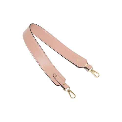 TEHDFG Luxus Multi Color PU Leder 4 * 65CM Kurzer breiter Schultertaschengurt Vielseitiger Stil Unterarmtragetaschengürtel for Frauen(Pink,Silve Buckle 1 Piece) von TEHDFG